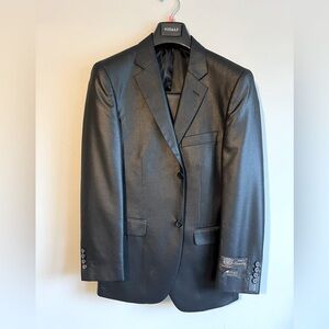 Men's Vitali Black Suit with pants